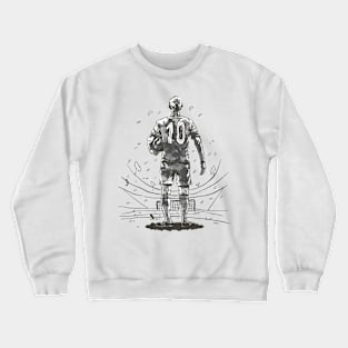 Soccer player in field Crewneck Sweatshirt